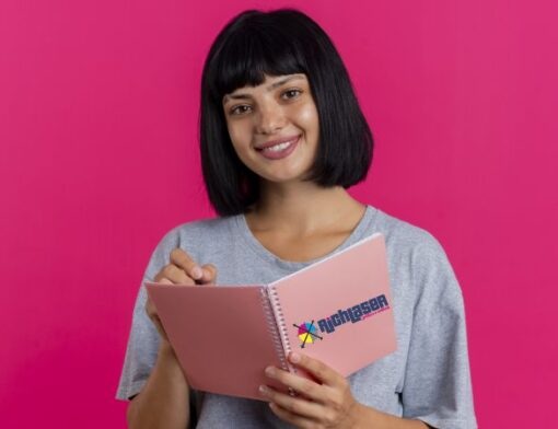 capa de caderno