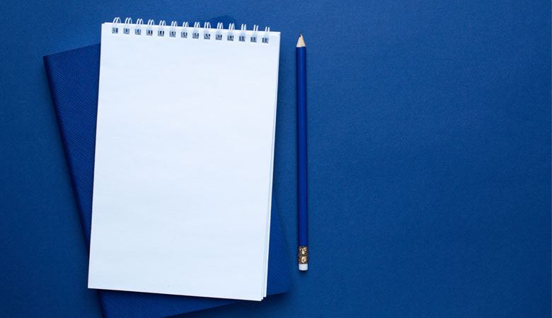 Bloco de notas personalizado