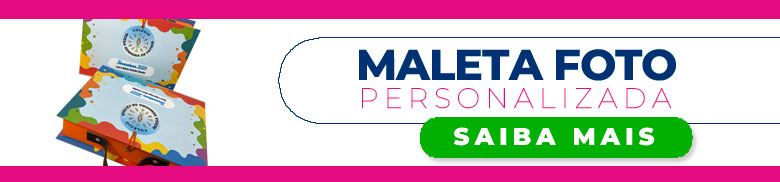 Maleta com foto personalizada