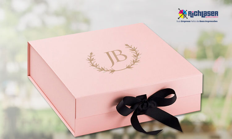 Caixa Cartonada Personalizada para Casamento
