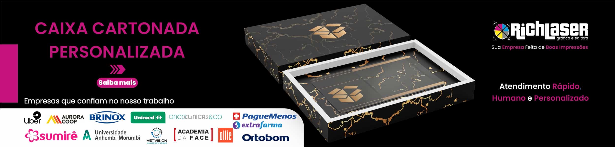 Caixa Cartonada Personalizada